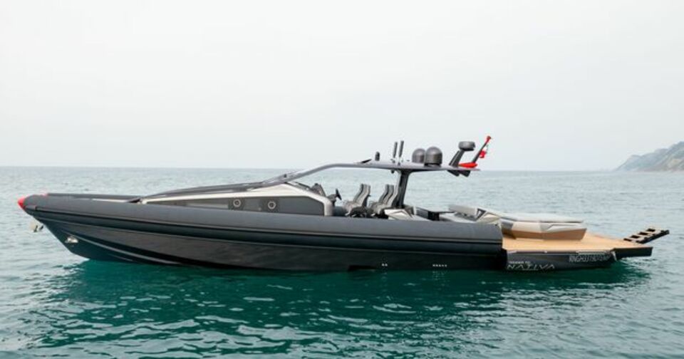 Super-sized RIB from Anvera made its global debut! / EKKA Yachts